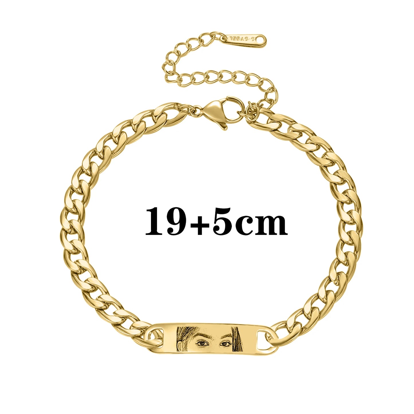 Personalisiertes Augenarmband