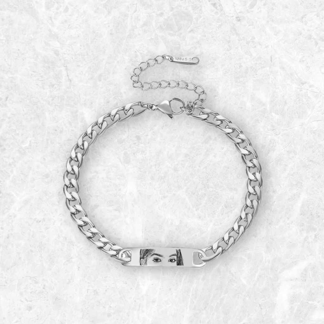 Personalisiertes Augenarmband